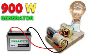 12 volt to 220 volt powerful generator