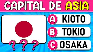 Adivina las "48 CAPITALES DE ASIA" 🌏🧐🧠| ¿Cuántas CAPITALES ASIÁTICAS Reconoces? | Reto Geografía