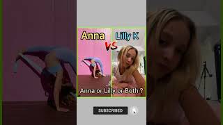 Anna Mcnulty V.S Lilly k Tiktok Flexibility Challenge(Fitness)