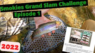 Smoky Mountain Fly Fishing. Smokies Grand Slam Challenge Ep.1