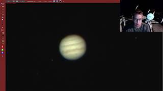 Livestream J.W.Astronomy [Jupiter & Moon Live through my Telescope]