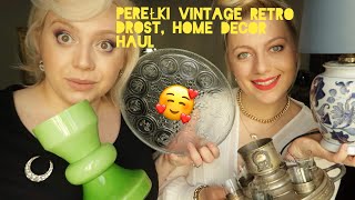 ⏳ HOME DECOR HAUL | VINTAGE, RETRO, ANTYKI | DROST, HORBOWY | PEREŁKI Z TARGU STAROCI | ACTION