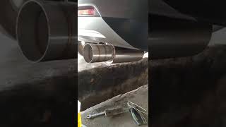 Cek sound Honda HRV ganti Muffler plus resonator #automobile #muffler #dreknalpot #shorts