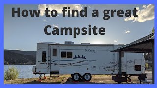 How to Find the Perfect Campsite