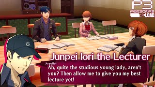 Junpei Iori the Lecturer - Persona 3 Reload