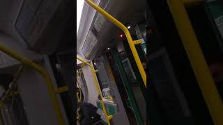 A train ride on the (new) Mbta Green Line type 9 From:Copley station To: Park st