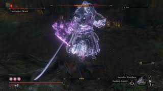 Sekiro: Shadows Die Twice - Corrupted Monk - NG+7 No Kuro Charm/Demon Bell