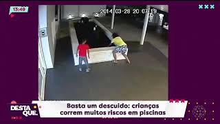 PROTEJAM SEUS FILHOS, PRIORIZE A SEGURANÇA DE SUA PISCINA