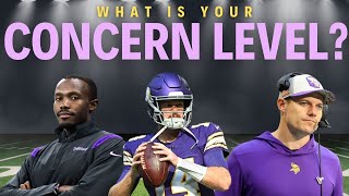 What Is Your CONCERN Level For The Vikings After Loss?