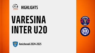 [HIGHLIGHTS] Pre-Stagione 24/25 - Varesina-Inter U20