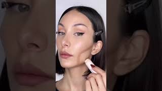 How to get "Model Cheekbones" ✨😌 #shorts #makeup #contour