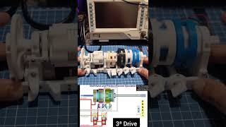 cambio automático impresso em 3D