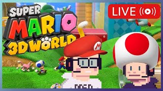 🔴 Super Mario 3D World CO-OP Chaos! (Cynics Live)