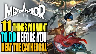 Metaphor: ReFantazio Everything You Want To Do Before You Beat the Cathedral 11 Quest & Things To Do