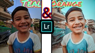 How to edit teal and orange tone in lightroom | Edit your portraits with lightroom | Teal and Orange