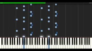 The Walking Dead - Main Theme [Piano Tutorial] (Synthesia)