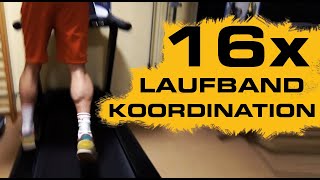 16x Laufband Koordination