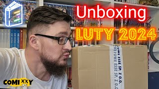 Unboxing komiksów, książek i figurek - luty 2024