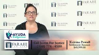 California Car Accident Settled - Client Testimonial