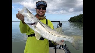 catching snook on artificial lures(gheenoe lt25)