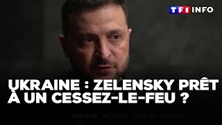 Guerre en Ukraine : Zelensky prêt à un cessez-le-feu ?｜TF1 INFO