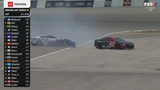 FIRST LAPS OF RACE CAUTION - 2024 ENJOY ILLINOIS 300 NASCAR CUP SERIES AT GATEWAY