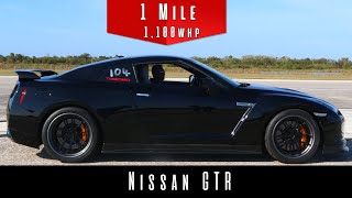 2009 Nissan GTR | Modified | (Standing Mile Top Speed Test)