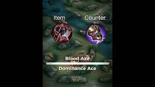 Item and Counter Items part 2 #shorts || Mobile Legends: Bang Bang