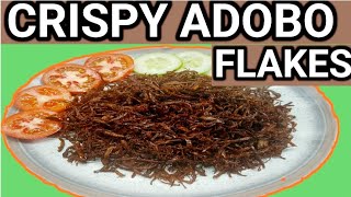 CRISPY ADOBO FLAKES|CHICKEN ADOBO FLAKES|FILIPINO RECIPE#filipinofood #adoborecipe#crispychicken