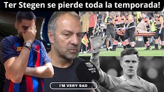 🚨TER STEGEN ESTARÁ DE BAJA VARIOS MESES! COMO BARCELONISTA PREOCUPA LA SITUACIÓN CON LAS LESIONES..😕