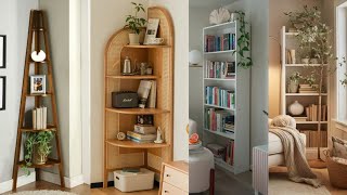 50 Creative Wall Shelves Ideas | Best Corner shelf decorating ideas |Wooden Wall Corner Shelf Design