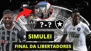 ATLETICO MG X BOTAFOGO - FINAL DA LIBERTADORES 2024. #atleticomg #botafogo #libertadores #brasil