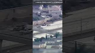 A woman leads Los Angeles police department on high speed chase #news #viralvideo #viralshorts