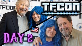 MEETING FRANK AND PETER AT TFCON LA!!! | SUNDAY VLOG (DAY 2)