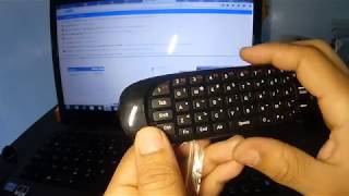 Flymote C120 2.4GHz Wireless Air Mouse with QWERTY Keyboard REVIEW