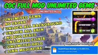 Clash Of Clans Mod Apk 16.517.24 Gameplay COC Hack | Unlimited Gems & Unlimited Resources| COC MOD