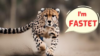 Cheetahs in Motion: World's Fastest Land Animals