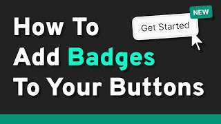 How to Add Badges to Your Buttons — HTML & CSS Tutorial