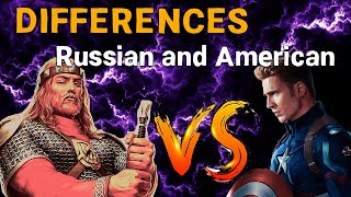 Differences between Americans and Russians! Interesting Facts!