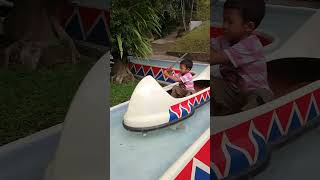 Adek naik perahu #perahuwisata