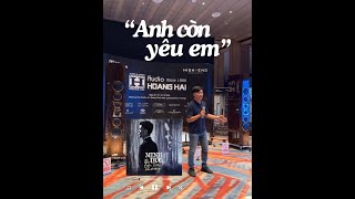 |HES 24| Giọng hát live đầy nội lực và trầm ấm của ca sĩ Minh Đức tại phòng nghe Audio Hoàng Hải