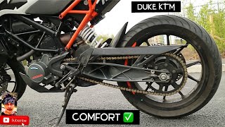 Duke KTM 125 speed test