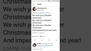 We Wish You A Mueller Christmas (Parody of "We Wish You A Merry Christmas")