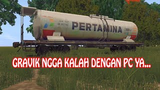 Share Tambahan Add Ons Gerbong Pengangkut BBM Ketel Pertamina