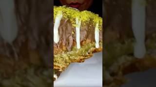 CHOCOLATE PISTACHIO CROISSANT #asmr #chocolate #pistachio #pastry