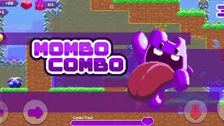 New Platform Game 2D for mobile: Super Mombo Quest gameplay 01