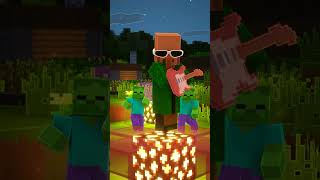 Minecraft But Villager Sings... #shorts