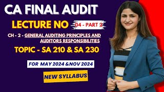 DEMO LEC 04 || CA  FINAL AUDIT || CA FINAL || NEW SYLLABUS FOR MAY 2024 || CA NEW  SYLLABUS 2024  ||