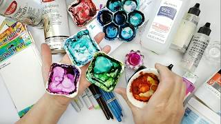 Basic 101 Alcohol Ink Techniques for Beginners