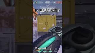 Is this luck or skill